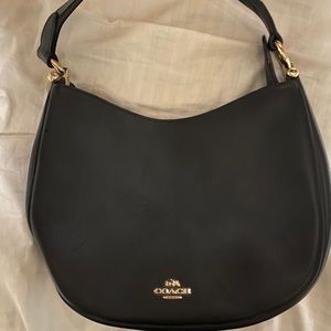 Black coach purse
